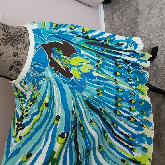 Bebe long skirt, multicolor, size M - Picture 3 of 6